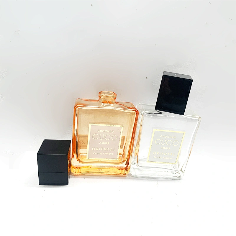 customized  Empty Glass Cap Perfume Bottle Refillable 25Ml Perfume Bottle