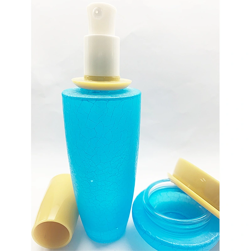 Unique Shaped  Fancy Custom Empty Mini 100ml   Glass  Bottles Transparent Customize OEM