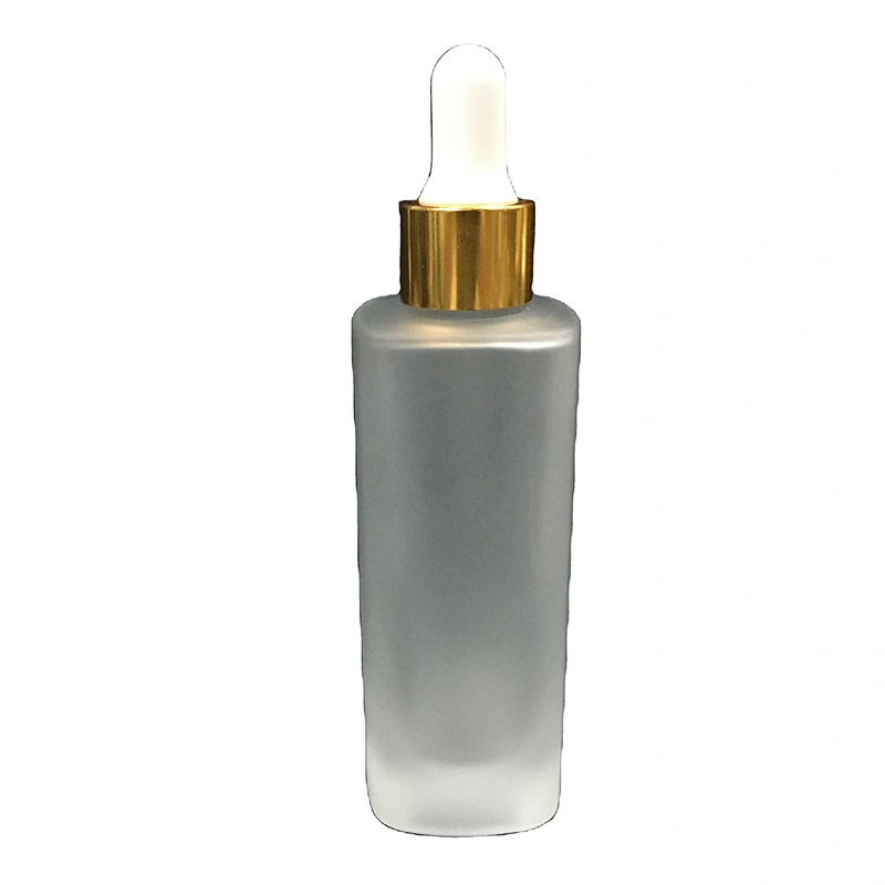 Customized Empty Glass Dropper Bottles 30ml, 50ml Fancy Dropper Bottles packaging for oil/serum Good Sealing Performance