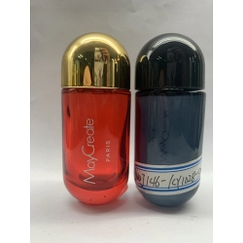Wholesale customization empty 30ml Exquisite glass perfume bottle with aluminum cap