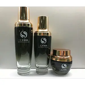 Glass Skincare Cosmetic Packaging / Cosmetic Jars Packaging for Personal Care