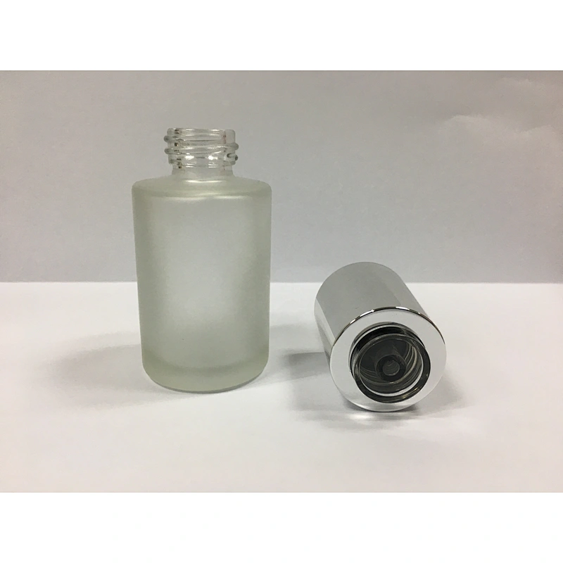 Customized Empty Frosted/Painted Glass Dropper Bottles 30ml, Fancy Dropper Bottles packaging for oil/serum