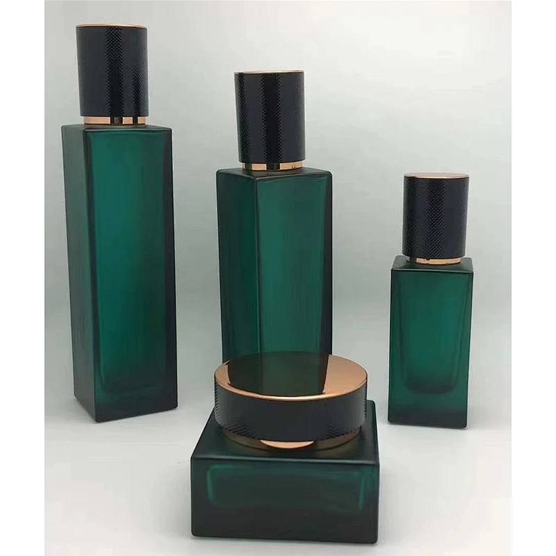 2021 hot selling fashion 50g 40ml 100ml 120ml Stamping Cosmetic Bottle Packaging Lotion Glass Jar