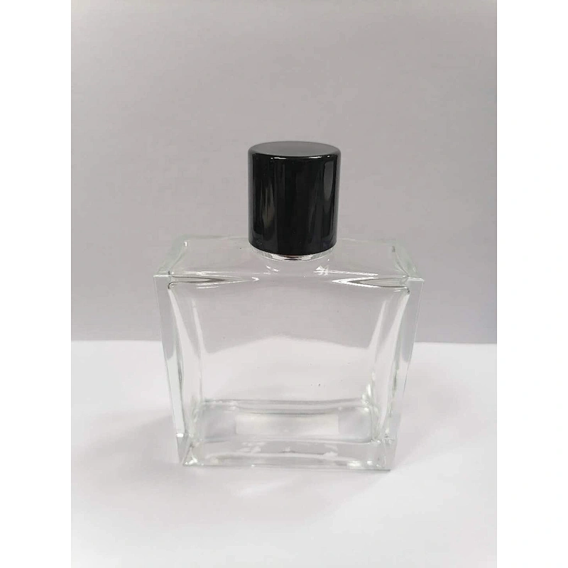 Custom Made Perfume Fragrance Rectangle Glass Bottle 100ml