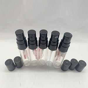 Screw Neck 5ml glass pen spray bottle Sample Test Tube Thin Glass Vials