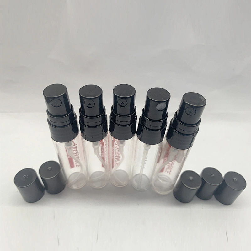 Screw Neck 5ml glass pen spray bottle Sample Test Tube Thin Glass Vials