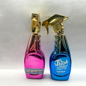 Wholesale custom aluminum alloy portable empty spray bottle