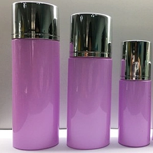 Skin care  packaging painting glass cosmetic bottles for lotion, serum, toner and cream. Customized color, logo are welcome