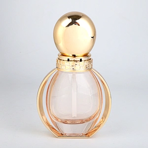 Luxury Cosmetics packaging 40ml empty liquid lotion glass foundation bottle