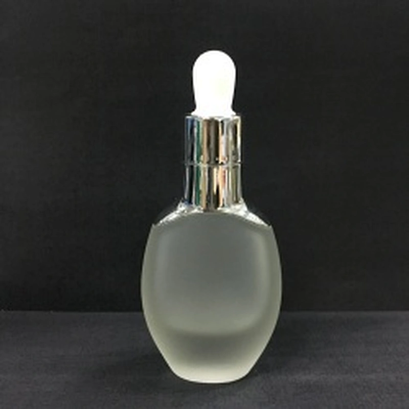 Customized packaging Empty Frosted/Painted Glass Dropper Bottles 15ml,40ml,130ml  for oil/serum