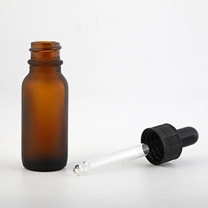Hot sale packaging Essential oil 30ml clear amber glass dropper bottle