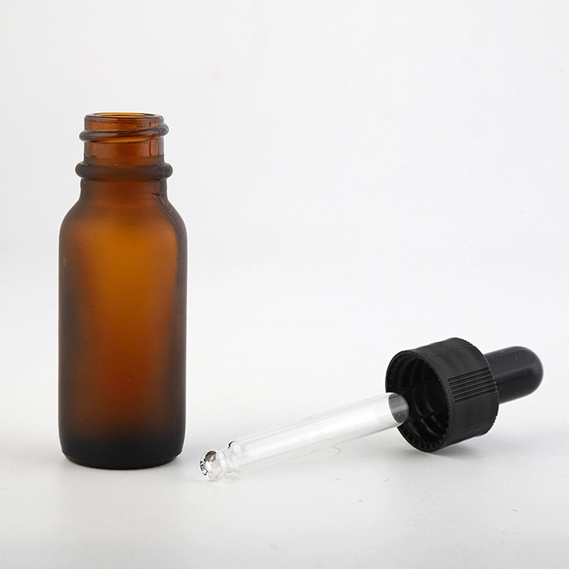 Hot sale packaging Essential oil 30ml clear amber glass dropper bottle
