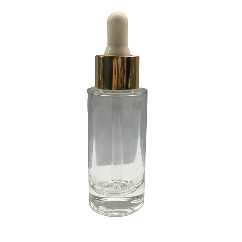 Customized Empty Frosted/Painted Glass Dropper Bottles 30ml, Fancy Dropper Bottles packaging for oil/serum