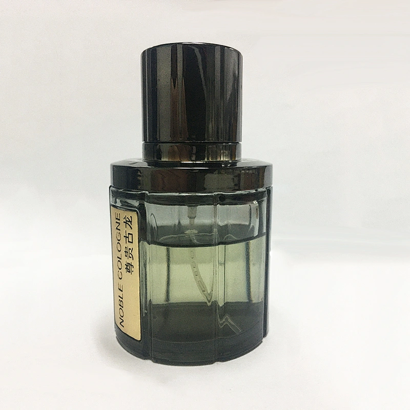Wholesale High end Double plastic lid Glass Spray Empty Perfume Bottles