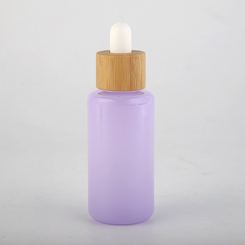 In Stock  Empty Glass Dropper Bottles 30ml Fancy Dropper Bottles packaging for oil/serum OEM with logo printed or hot foiled