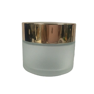 Glass Skincare Glass Cosmetic Packaging / Cosmetic Jars Packaging for Personal Care