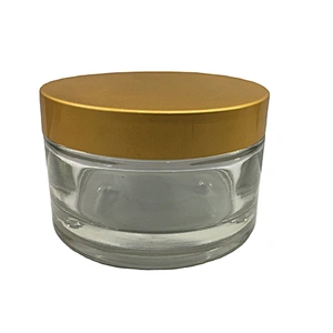 Glass Skincare Glass Cosmetic Packaging / Cosmetic Jars Packaging for Personal Care