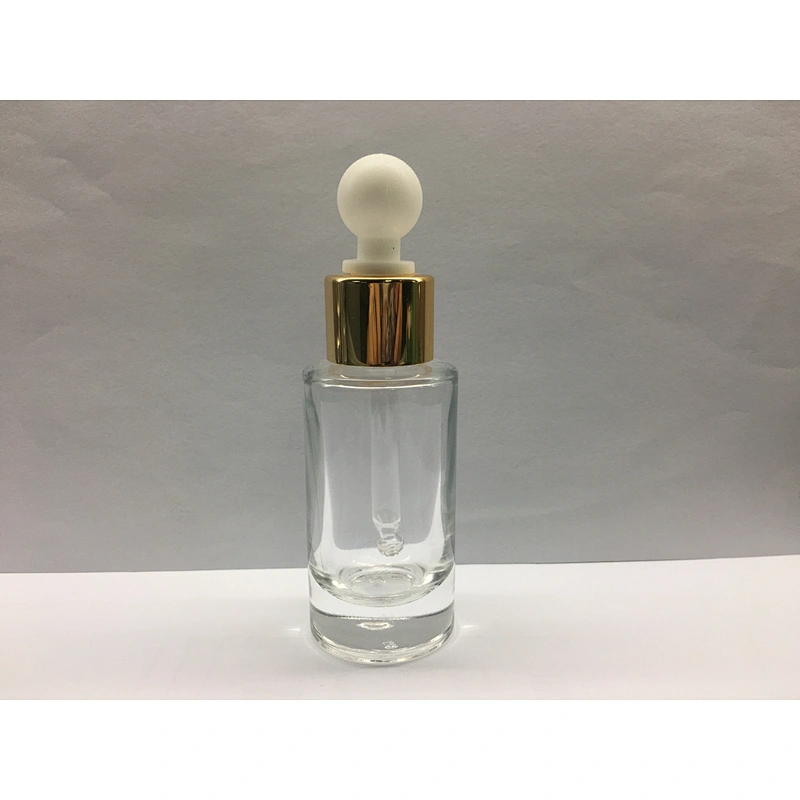 Customized Empty Frosted/Painted Glass Dropper Bottles 30ml, Fancy Dropper Bottles packaging for oil/serum