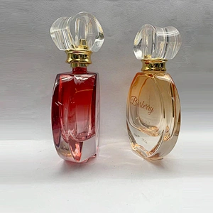 Wholesale custom perfume bottle 50ml glass refillable glass perfume bottle