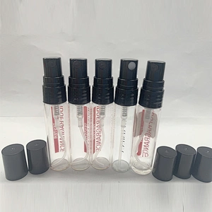 Screw Neck 5ml glass pen spray bottle Sample Test Tube Thin Glass Vials