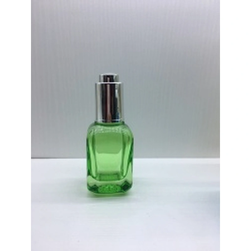 30 ml rubber head empty essential oil dropper bottle cosmetic packaging for lotion with color skin care