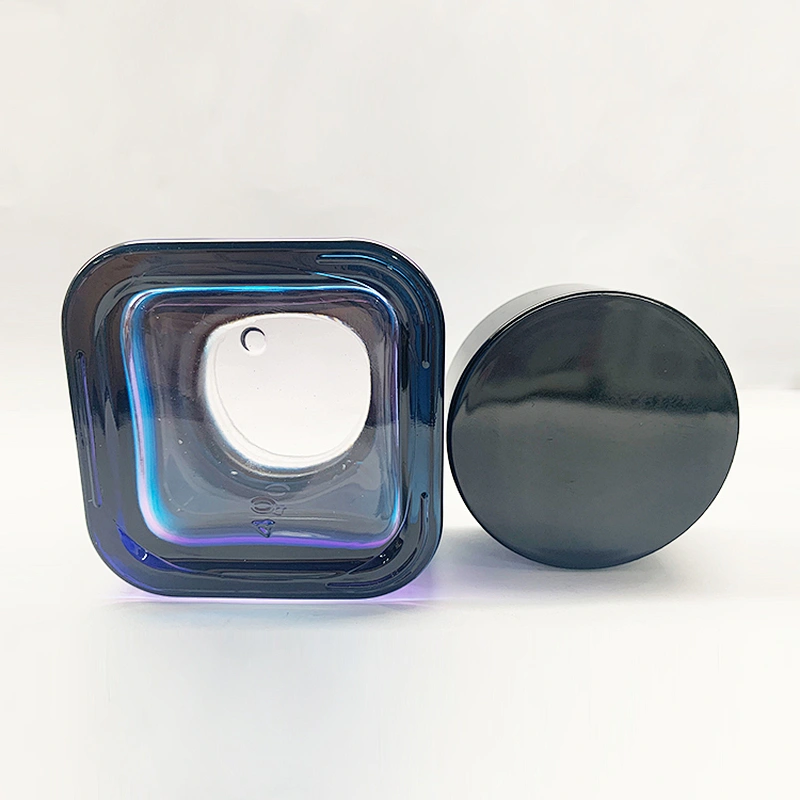 Hot Sale 50g Skin Care Cream Cosmetic Jar Luxury Glass Cream Jars from china Suppliers