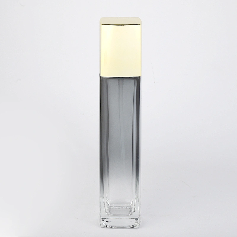 Hot selling high-end black empty liquid lotion glass bottle
