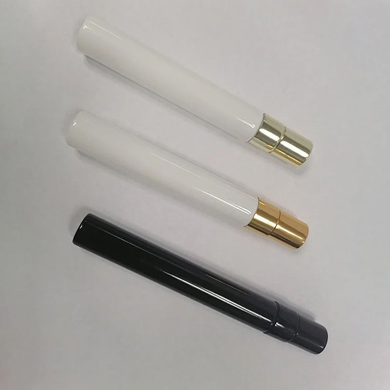 Safety Luxury Sprayer Bottles Plastic Aluminum Cover 10Ml Perfume Bottles