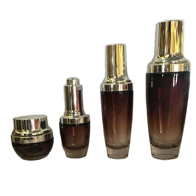 Glass Skincare Cosmetic Packaging / Cosmetic Jars Packaging for Personal Care