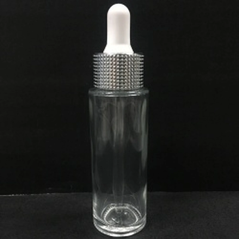 Customized Empty Frosted/Painted Glass Dropper Bottles 30ml, Fancy Dropper Bottles packaging for oil/serum