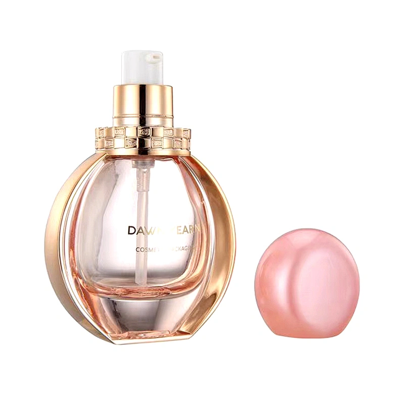 Luxury Cosmetics packaging 40ml empty liquid lotion glass foundation bottle