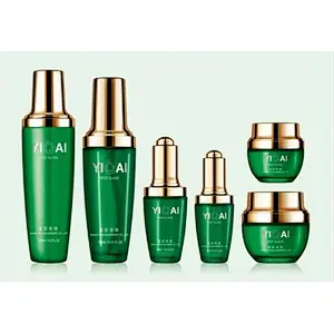 Glass Skincare Cosmetic Packaging / Cosmetic Jars Packaging for Personal Care