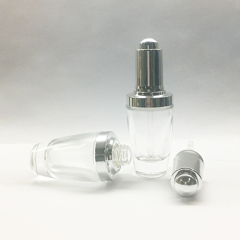 Unique Shaped  Fancy Custom Empty Mini 100ml   Glass  Bottles Transparent Customize OEM