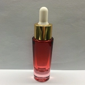 Customized Empty Frosted/Painted Glass cylinder Dropper Bottles 30ml, Fancy Dropper Bottles packaging for oil/serum, OEM order