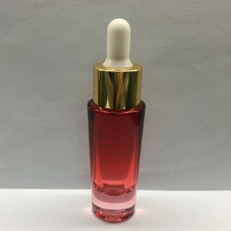 Customized Empty Frosted/Painted Glass cylinder Dropper Bottles 30ml, Fancy Dropper Bottles packaging for oil/serum, OEM order