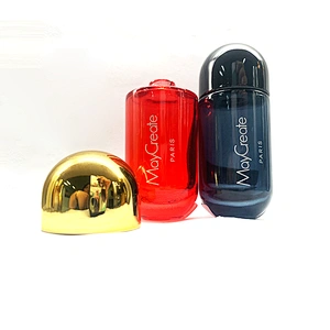 Wholesale customization empty 30ml Exquisite glass perfume bottle with aluminum cap