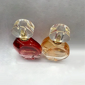 Wholesale custom perfume bottle 50ml glass refillable glass perfume bottle