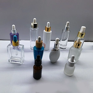 Essential Oil Luxury Opal White Porcelain Glass 30ml Dropper Bottle