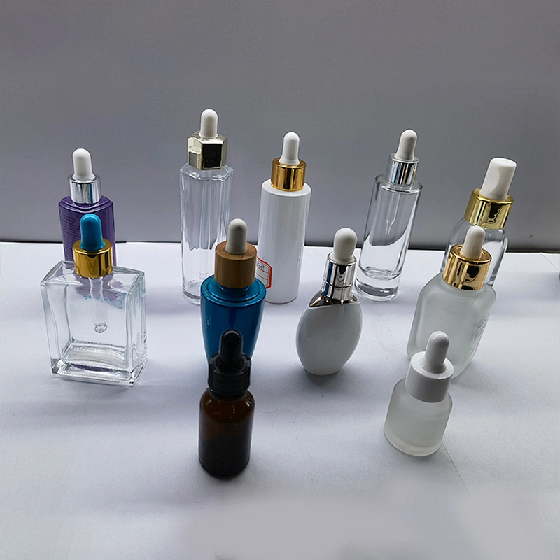 Essential Oil Luxury Opal White Porcelain Glass 30ml Dropper Bottle