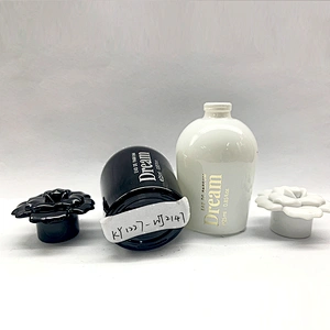 High quality refillable custom ceramic 50ML perfume glass bottle