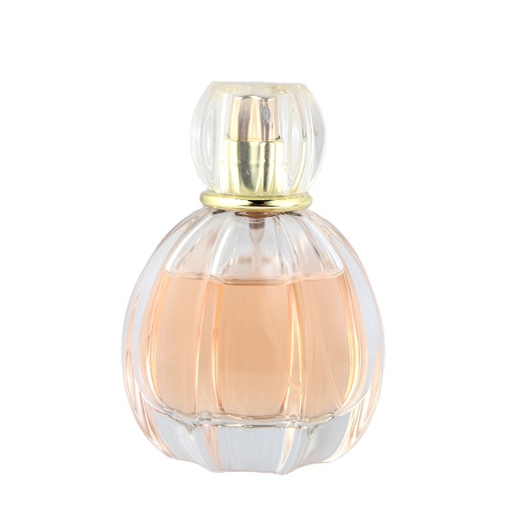 Wholesale Luxury 30ml Clear Empty Round Shaped Glass Spray Perfume Bottle