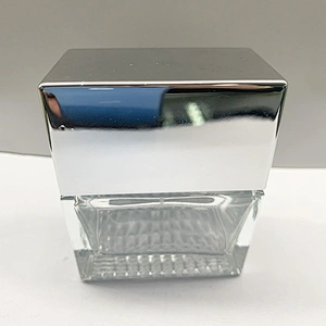 Custom Fashion Design 50ml Transparent Polished Empty Perfume Glass Bottle