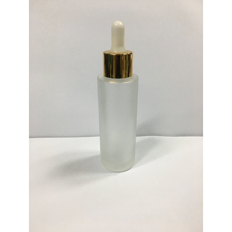 Hot selling White color Cylinder Glass Dropper Bottle 60ml in Stock Sell with 1pc 1 piece  China manufacturer