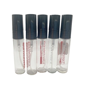 Screw Neck 5ml glass pen spray bottle Sample Test Tube Thin Glass Vials