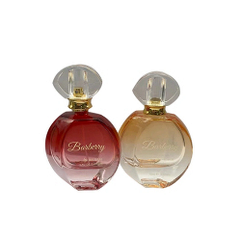 Wholesale custom perfume bottle 50ml glass refillable glass perfume bottle