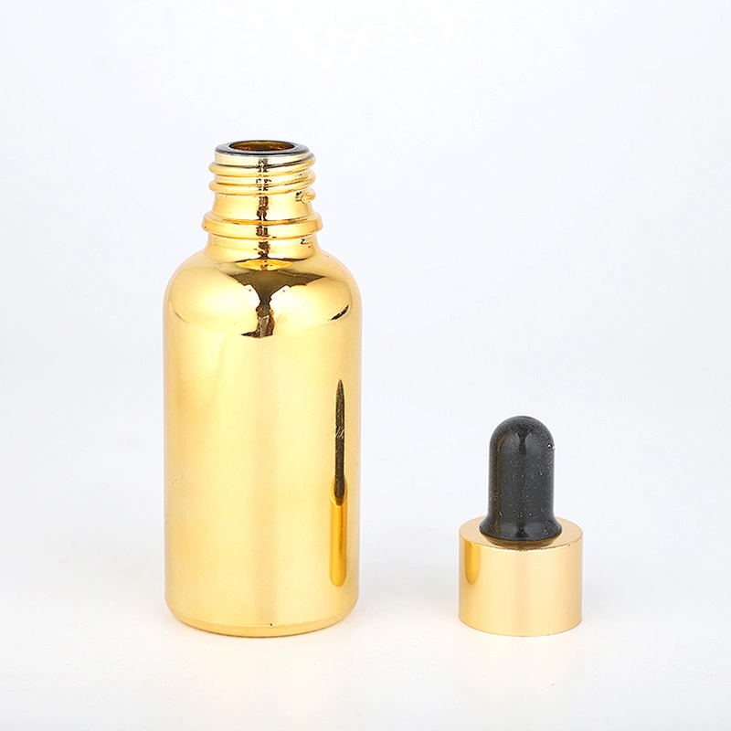 Hot sale packaging Essential oil 30ml clear amber glass dropper bottle