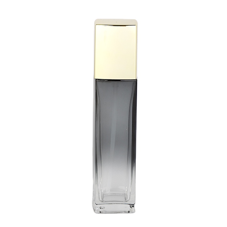 Hot selling high-end black empty liquid lotion glass bottle