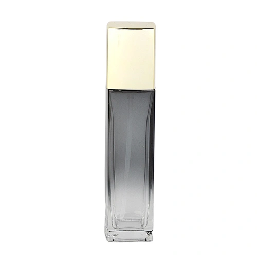 Hot selling high-end black empty liquid lotion glass bottle