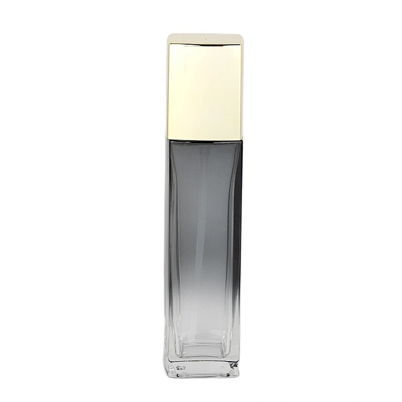 Hot selling high-end black empty liquid lotion glass bottle