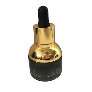Customized Empty Frosted/Painted Glass Dropper Bottles 30ml, Fancy Dropper Bottles packaging for oil/serum